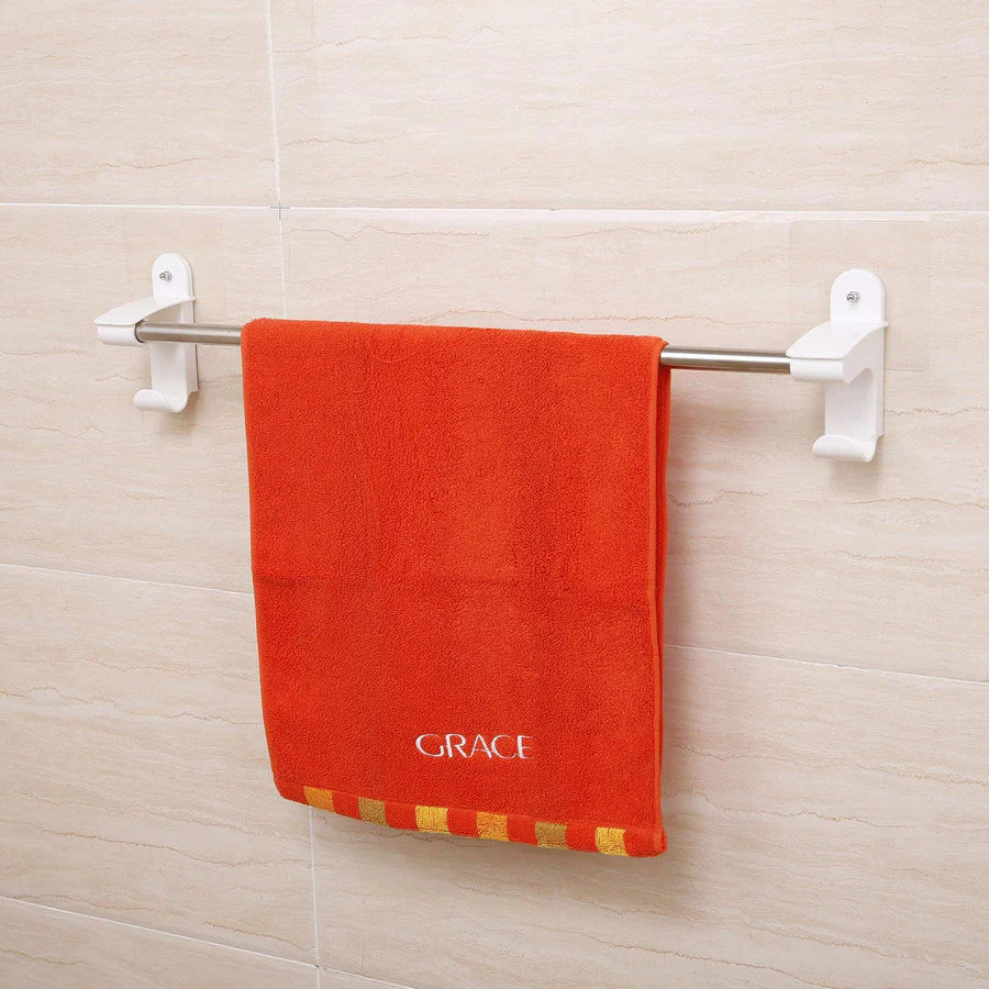 Self Adhesive Wall Mounted Stainless Steel Rack - 1 Rack