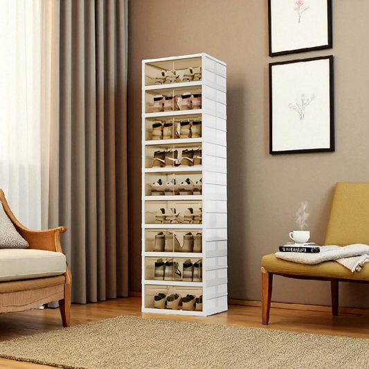 Foldable Shoe Storage Rack/Shoe Display Organizer