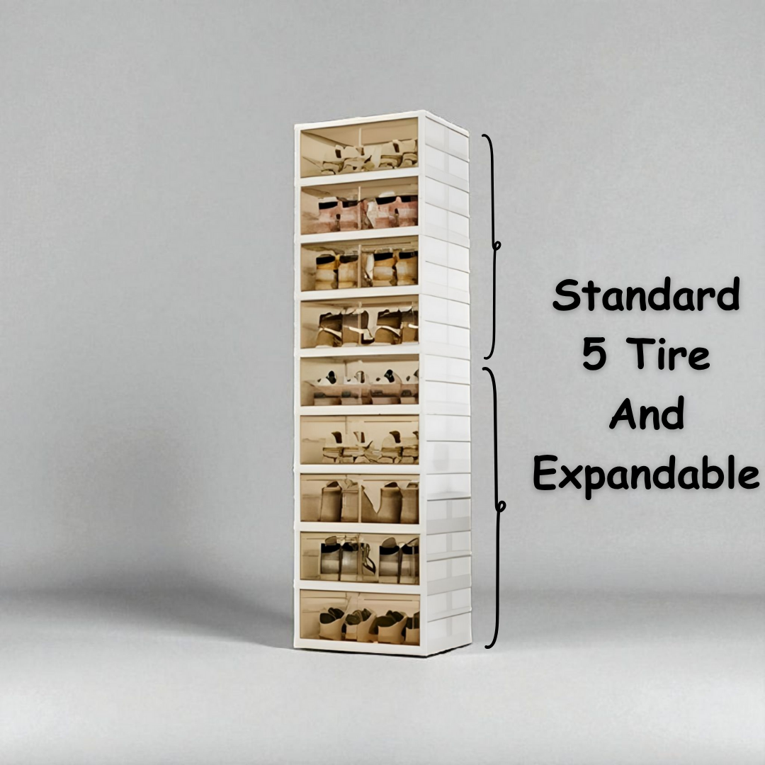 Foldable Shoe Storage Rack/Shoe Display Organizer