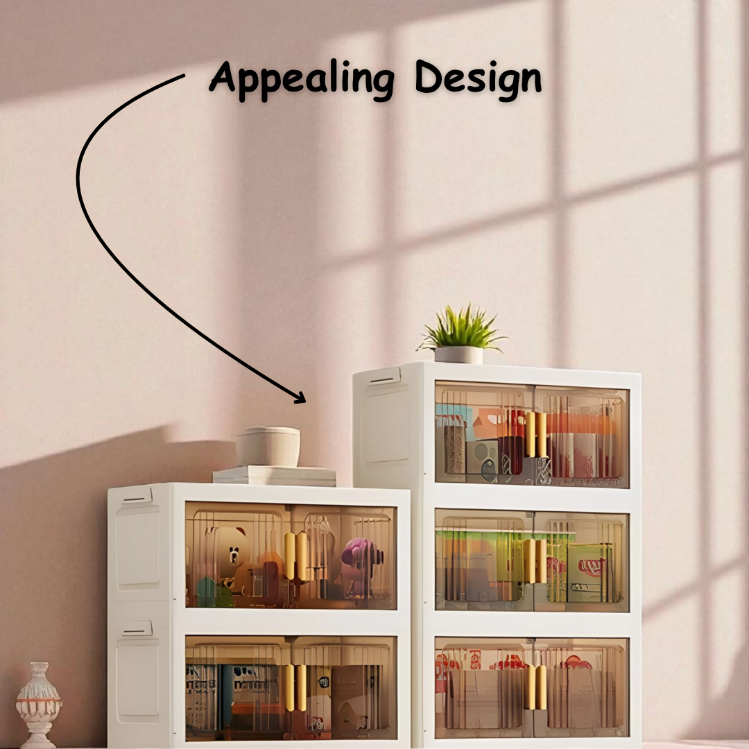 Foldable Storage Container Two Door