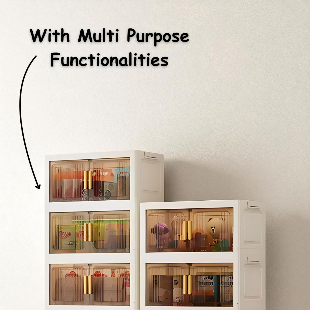 Foldable Storage Container Two Door