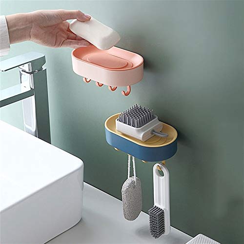 Wall Mounted Soap Holder with Hook