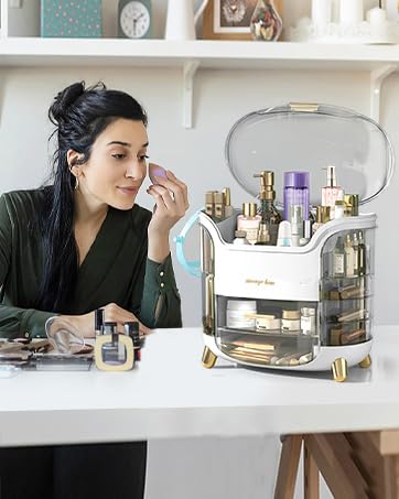 Crystal View Makeup Organizer