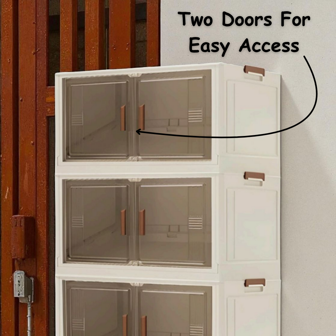 Multi-Purpose Storage Organizer With Movable Wheels