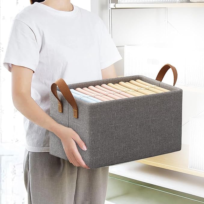 Grey - Multipurpose Foldable Storage Organizer