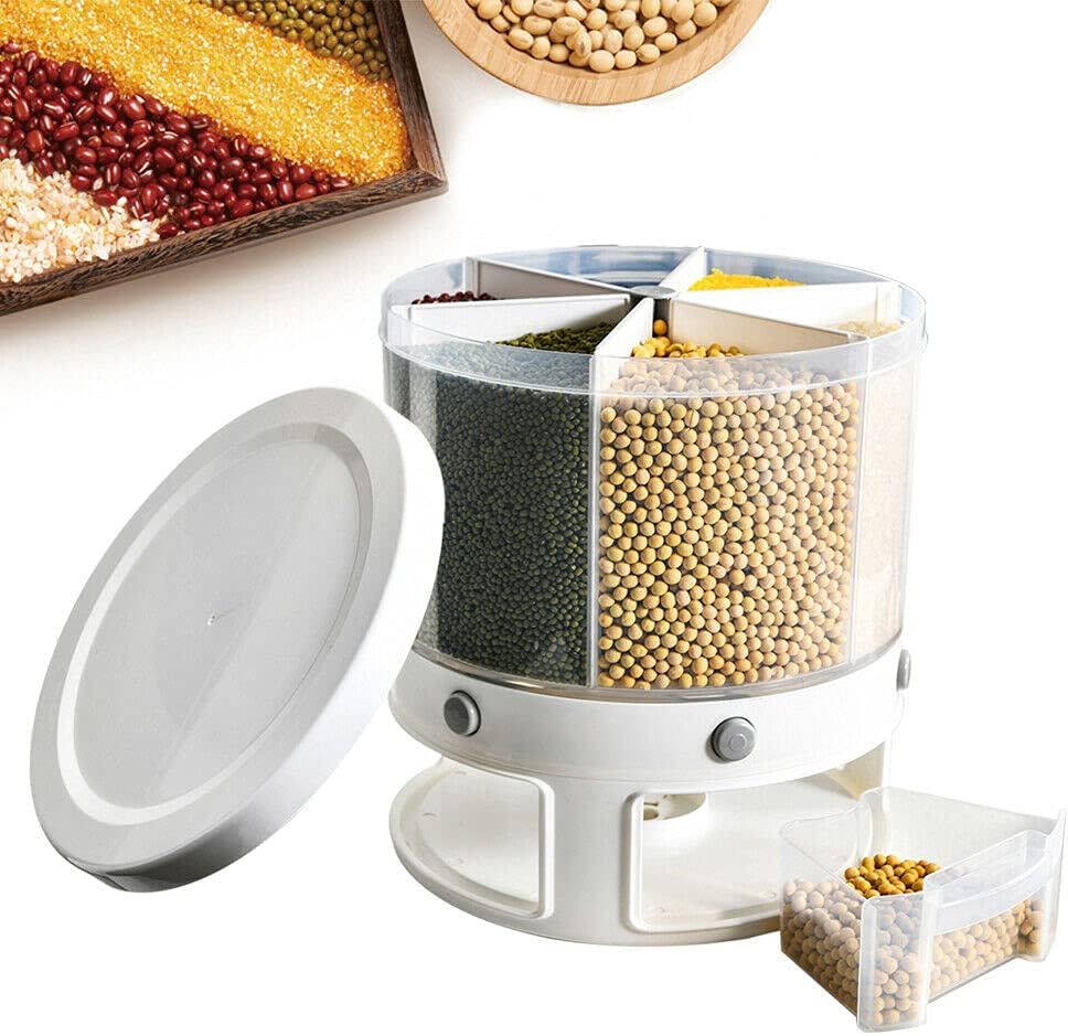 6 Compartment Grain Dispenser