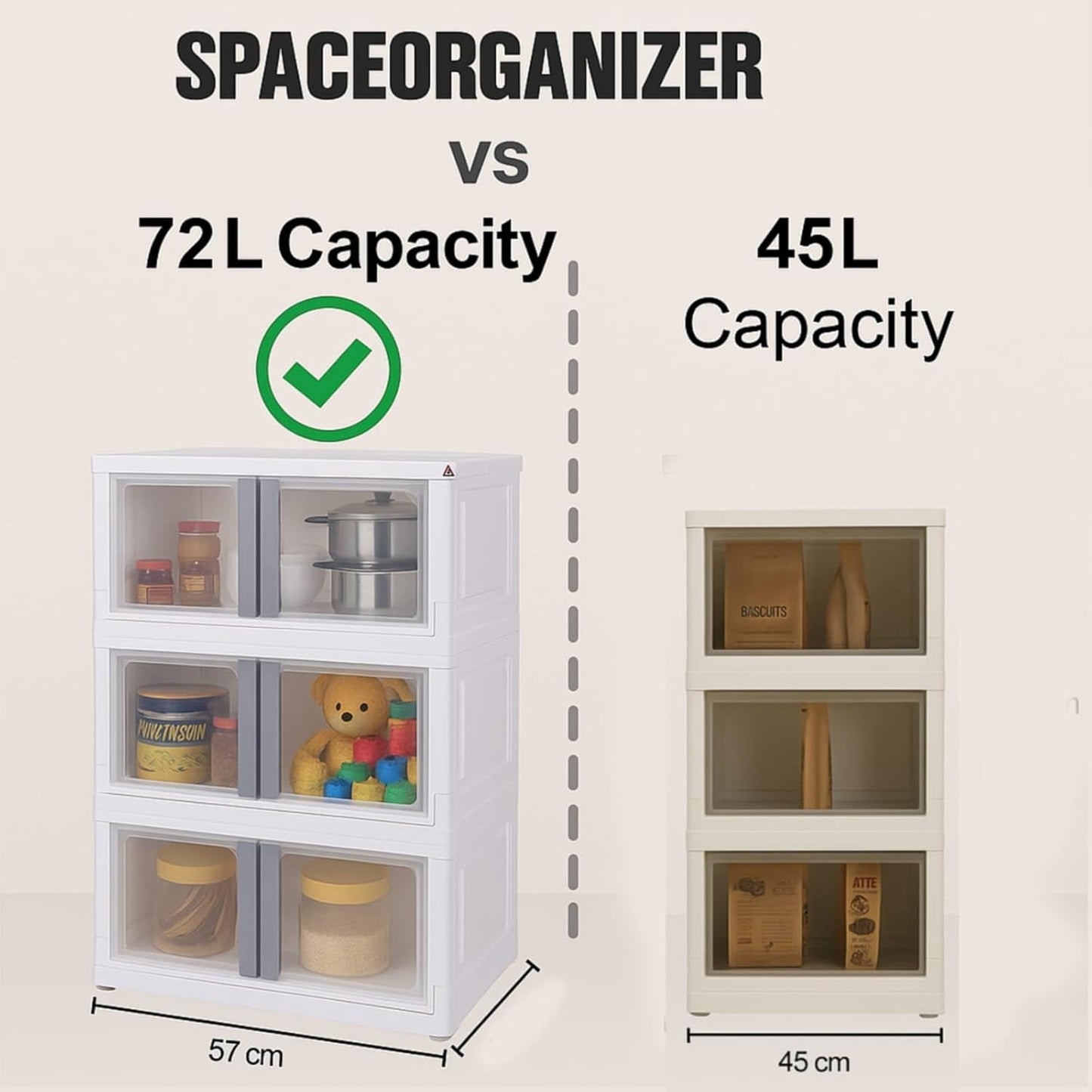 All-Purpose Foldable Storage Cabinate
