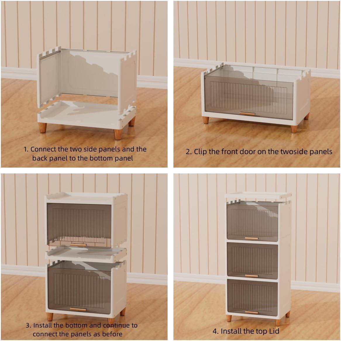 Multi-Layer Storage Cabinet