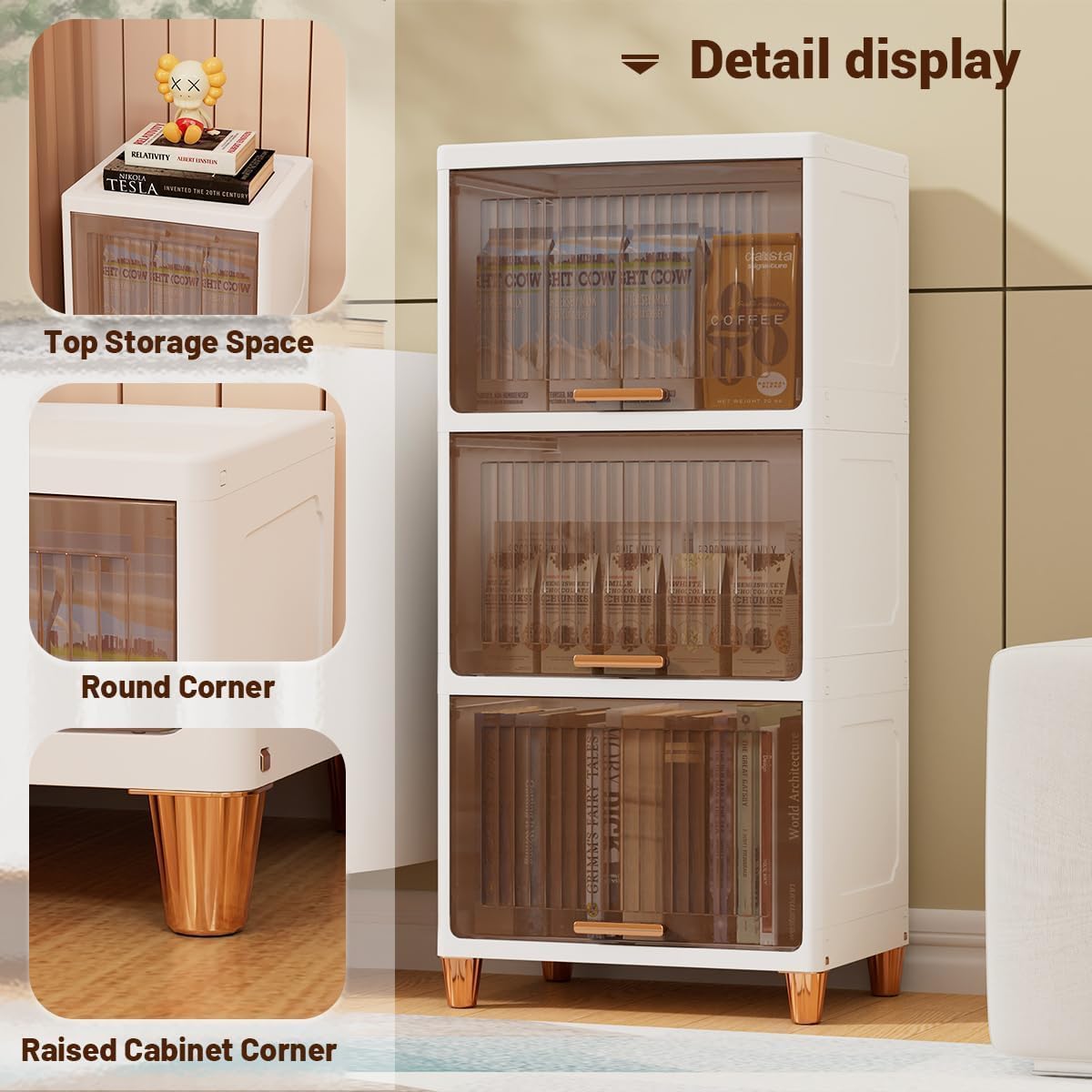 Multi-Layer Storage Cabinet