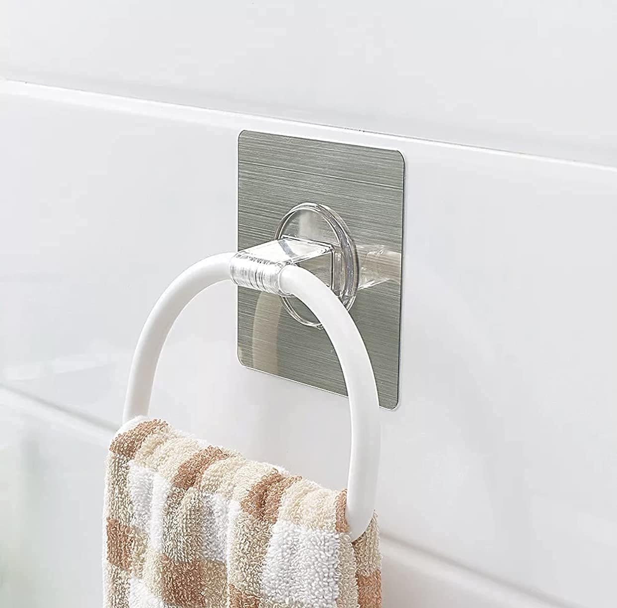 Self Adhesive Plastic Towel Ring
