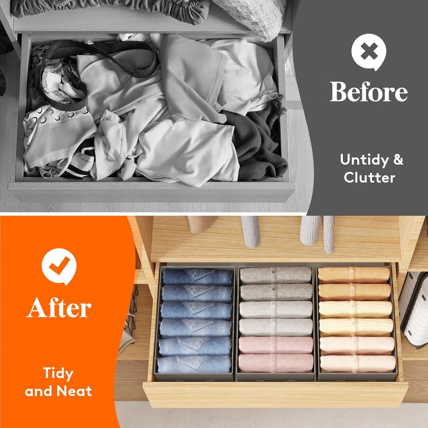 Easy Sort Compartment Organizer