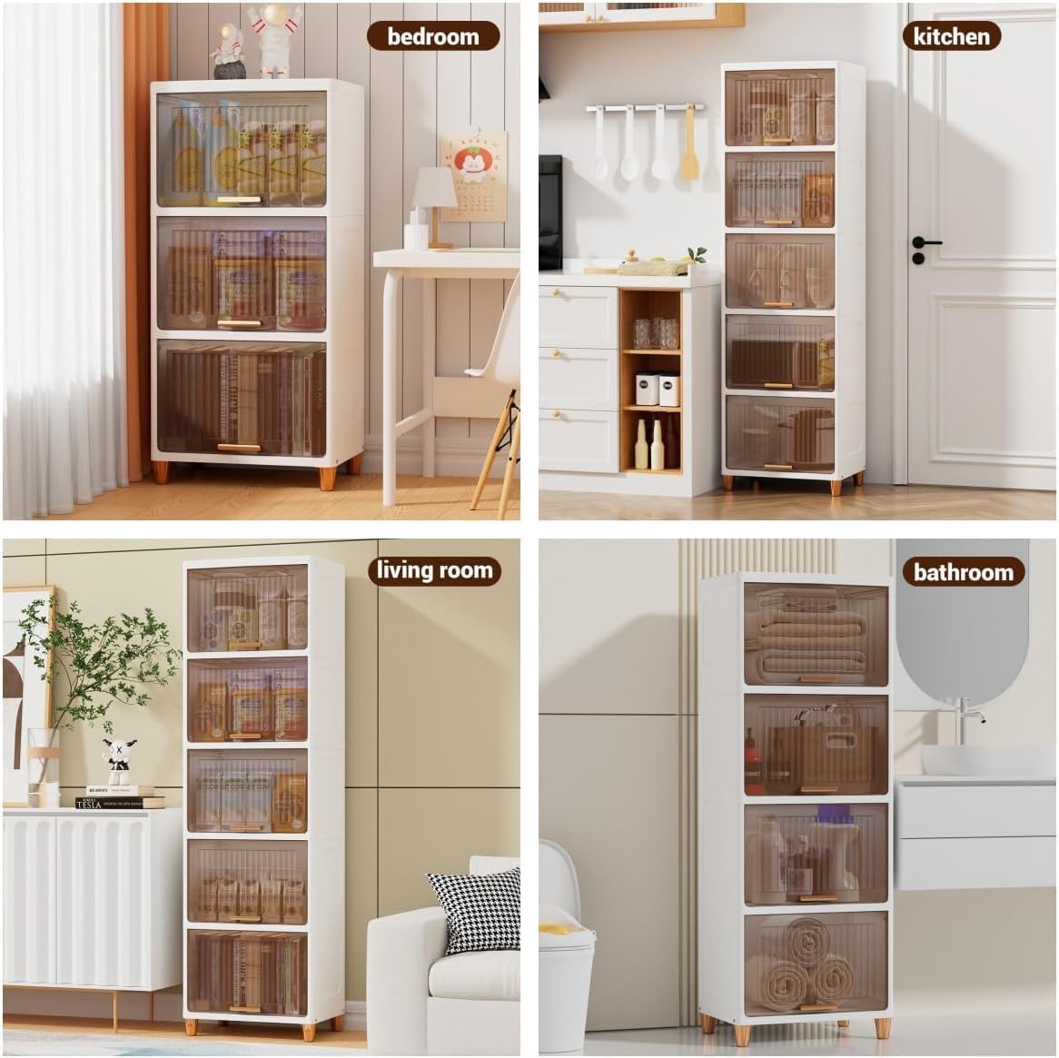 Multi-Layer Storage Cabinet