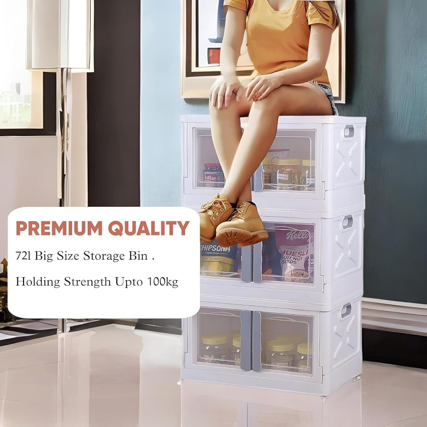 All-Purpose Foldable Storage Cabinate