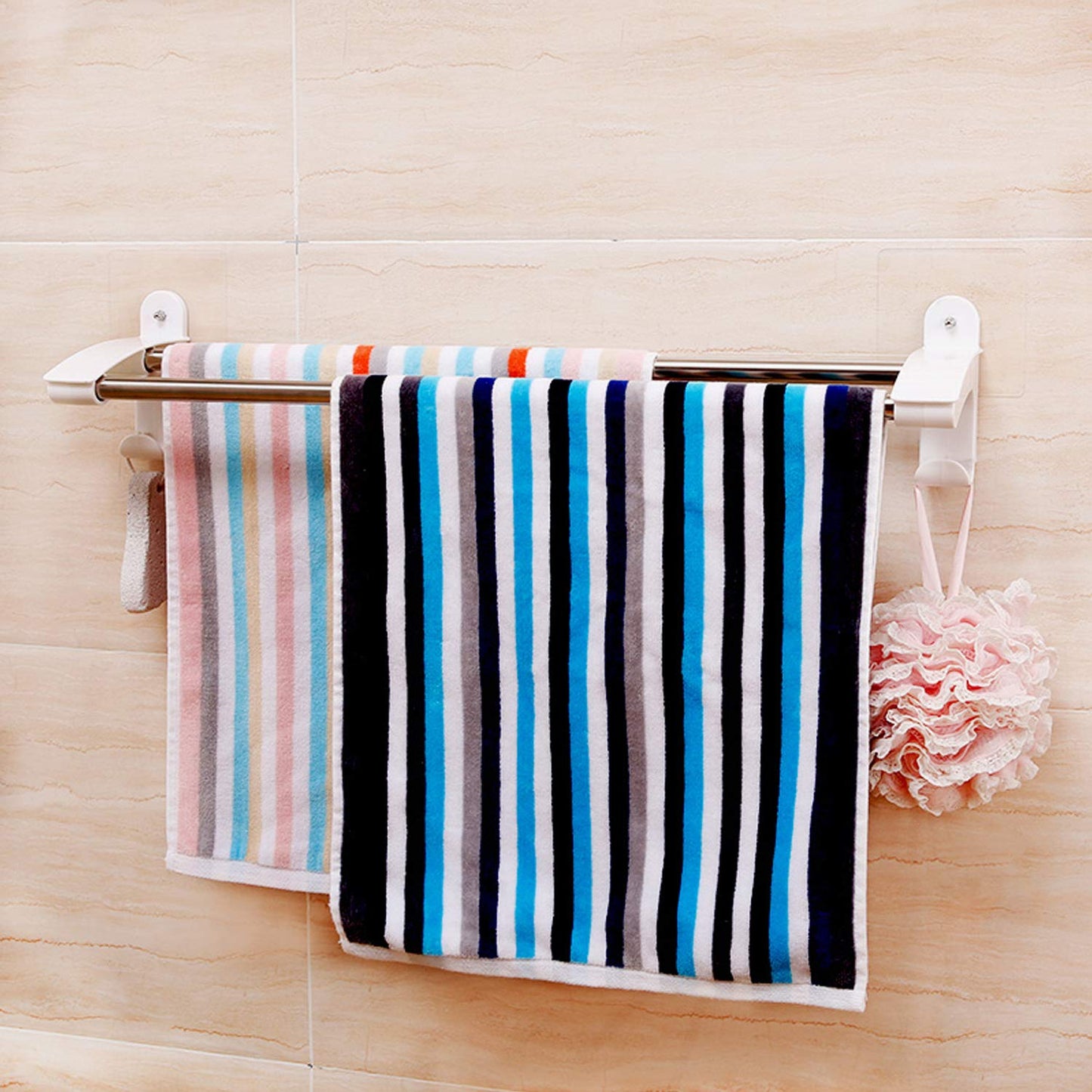 Self Adhesive Wall Mounted Stainless Steel Rack
