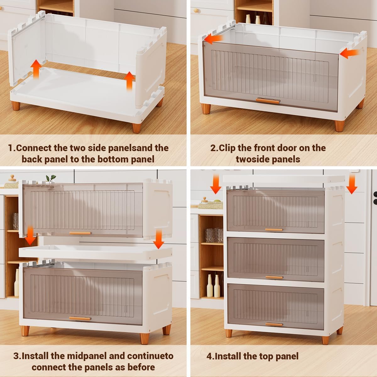 Multi-Layer Storage Cabinet