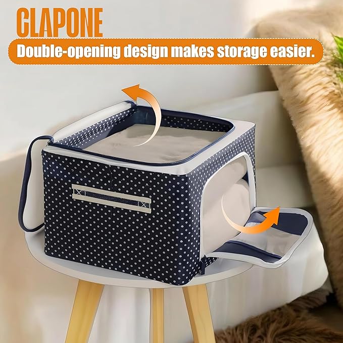 Clutter Free Cube - Foldable Storage Organizer 66 Ltr