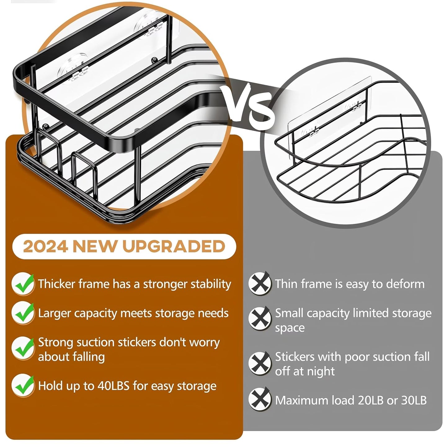 Self Adhesive 4 in 1 Organizer