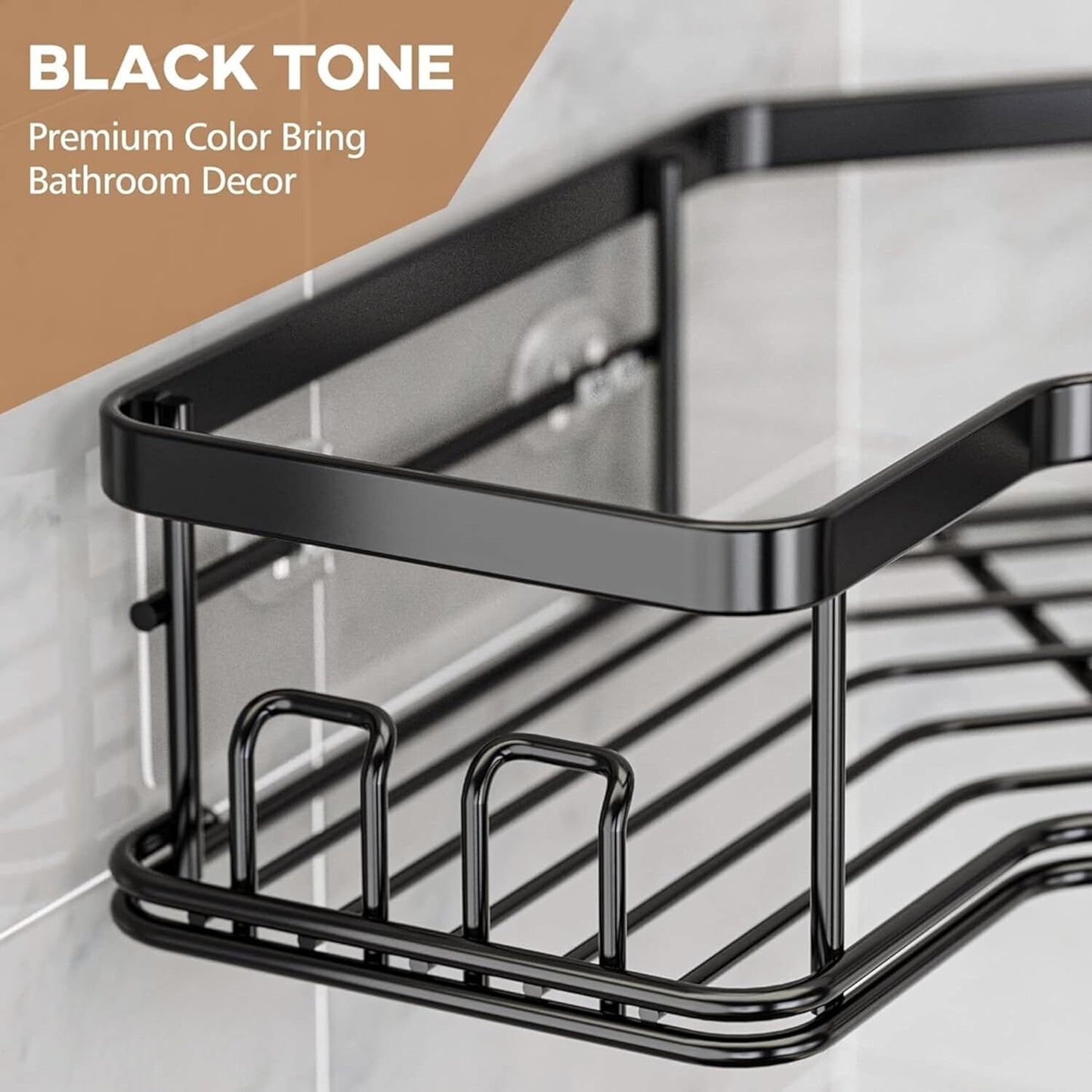 Self Adhesive Corner Shelf 5 in 1 Organizer