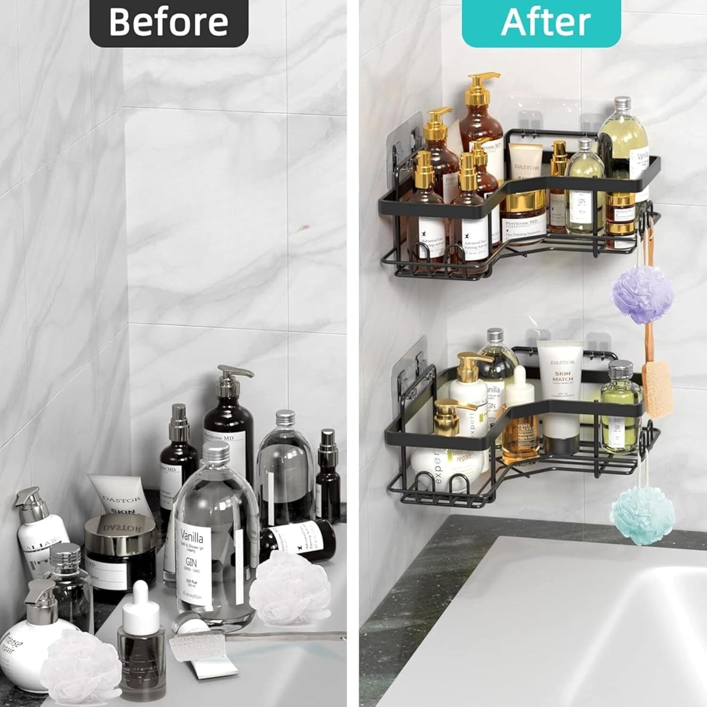 Self Adhesive 4 in 1 Organizer