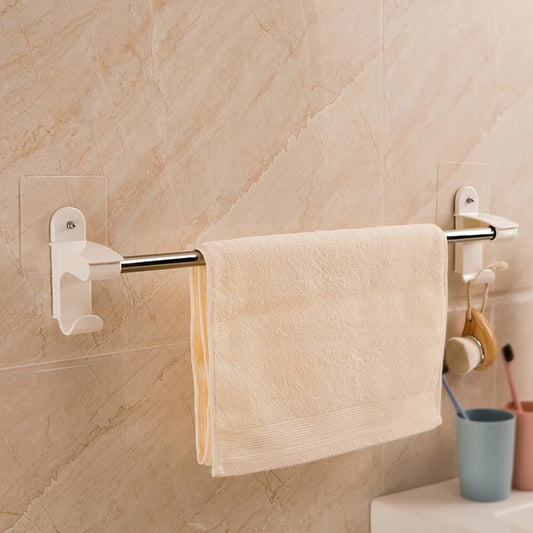 Self Adhesive Wall Mounted Stainless Steel Rack - 1 Rack