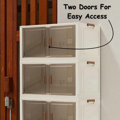 Multi-Purpose Storage Organizer With Movable Wheels