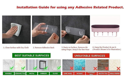 Self Adhesive Wall Mounted Holder