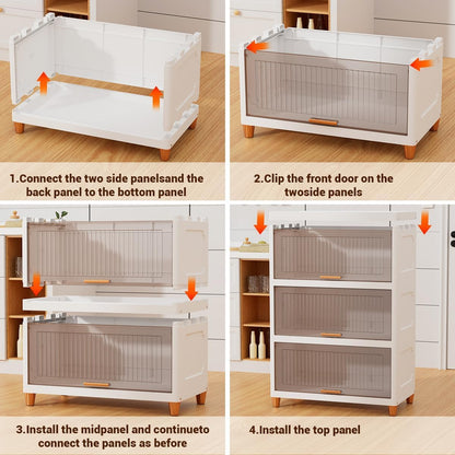 Multi-Layer Storage Cabinet
