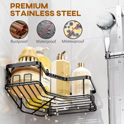 Self Adhesive Corner Shelf 5 in 1 Organizer