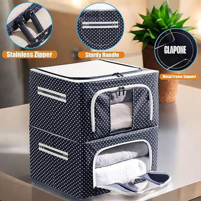 Clutter Free Cube - Foldable Storage Organizer 66 Ltr