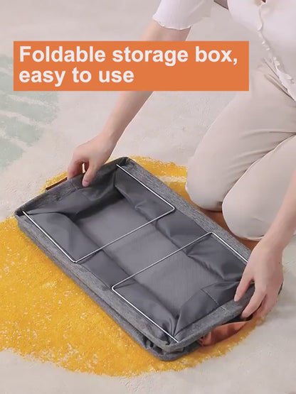 Grey - Multipurpose Foldable Storage Organizer